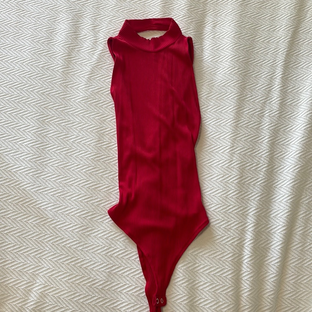 Forever 21 Red Bodysuit